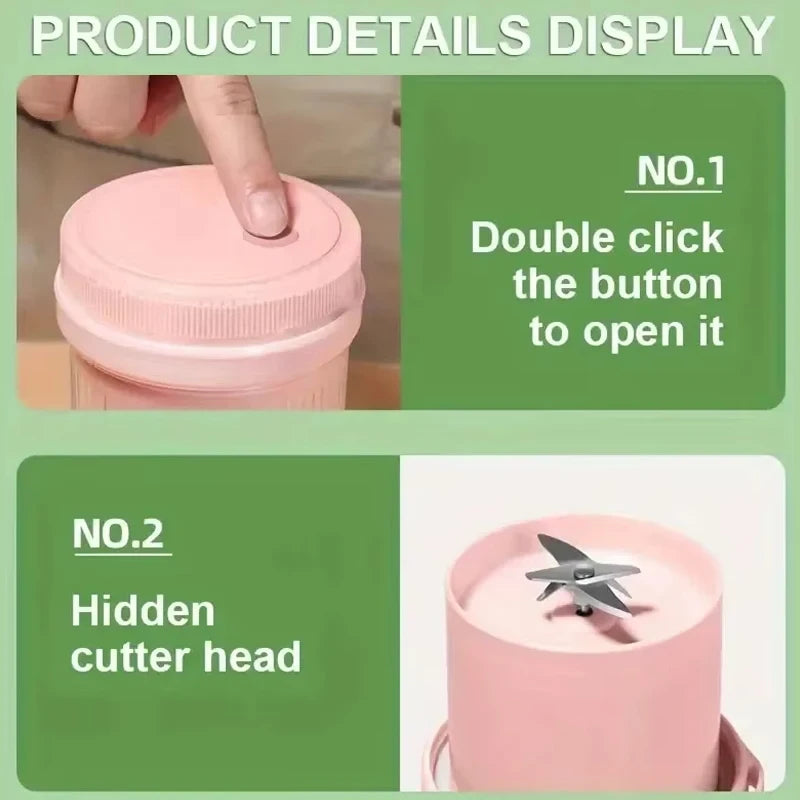 Portable Electric Juicer Blender